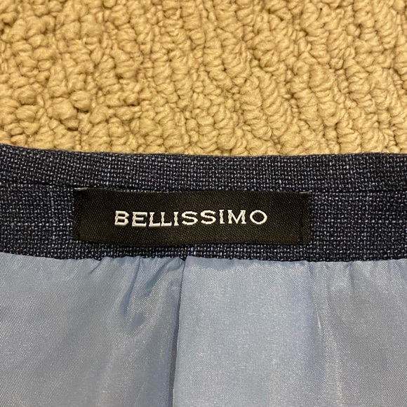 Bellissimo Navy Blue Suit Jacket 42T - Picture 2 of 3